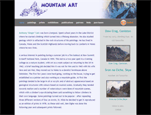 Tablet Screenshot of mountainart.co.uk